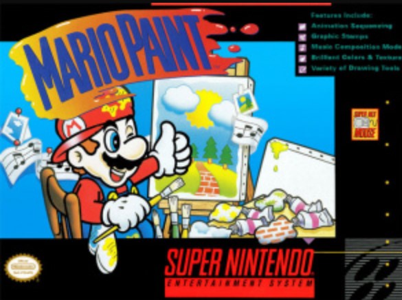 Mario Paint - Jeu Super Nintendo